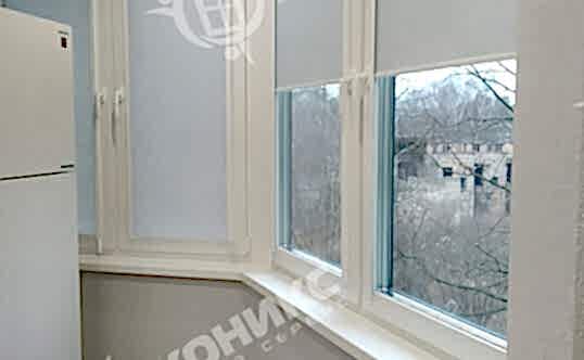 Теплое остекление окна REHAU с жалюзи, утепление и отделка